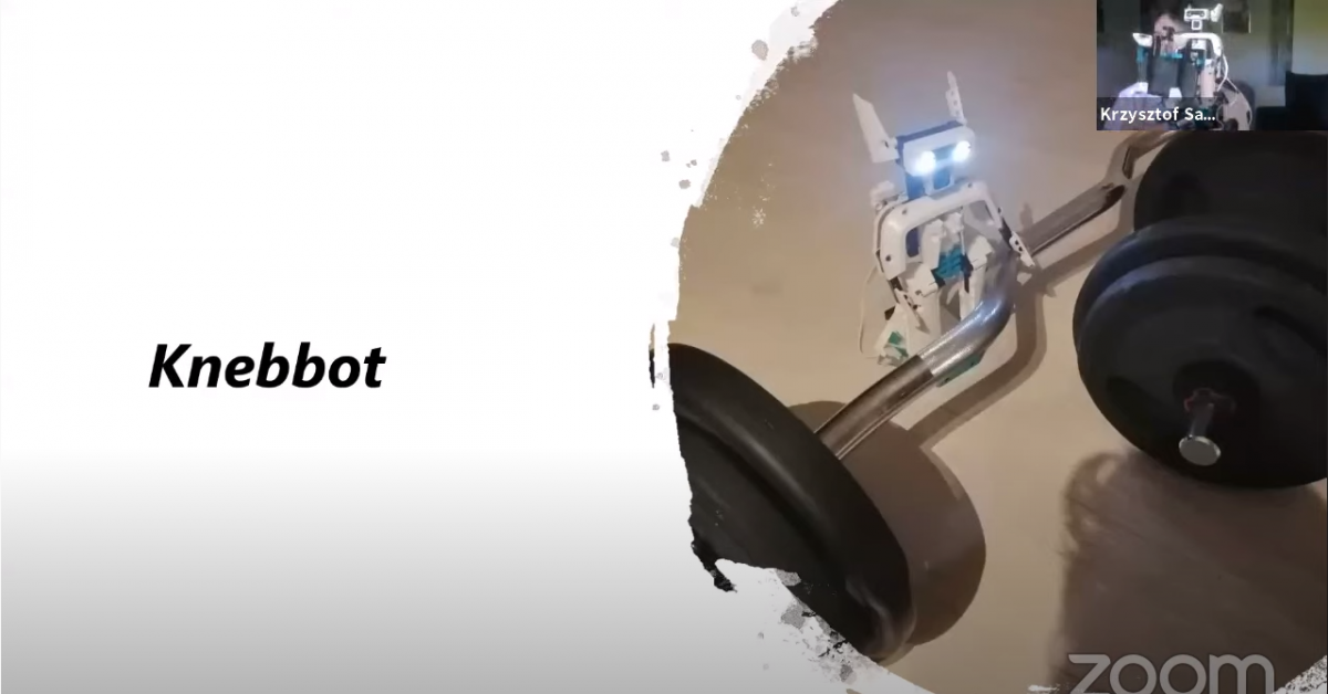 Slajd z konferencji naukowej